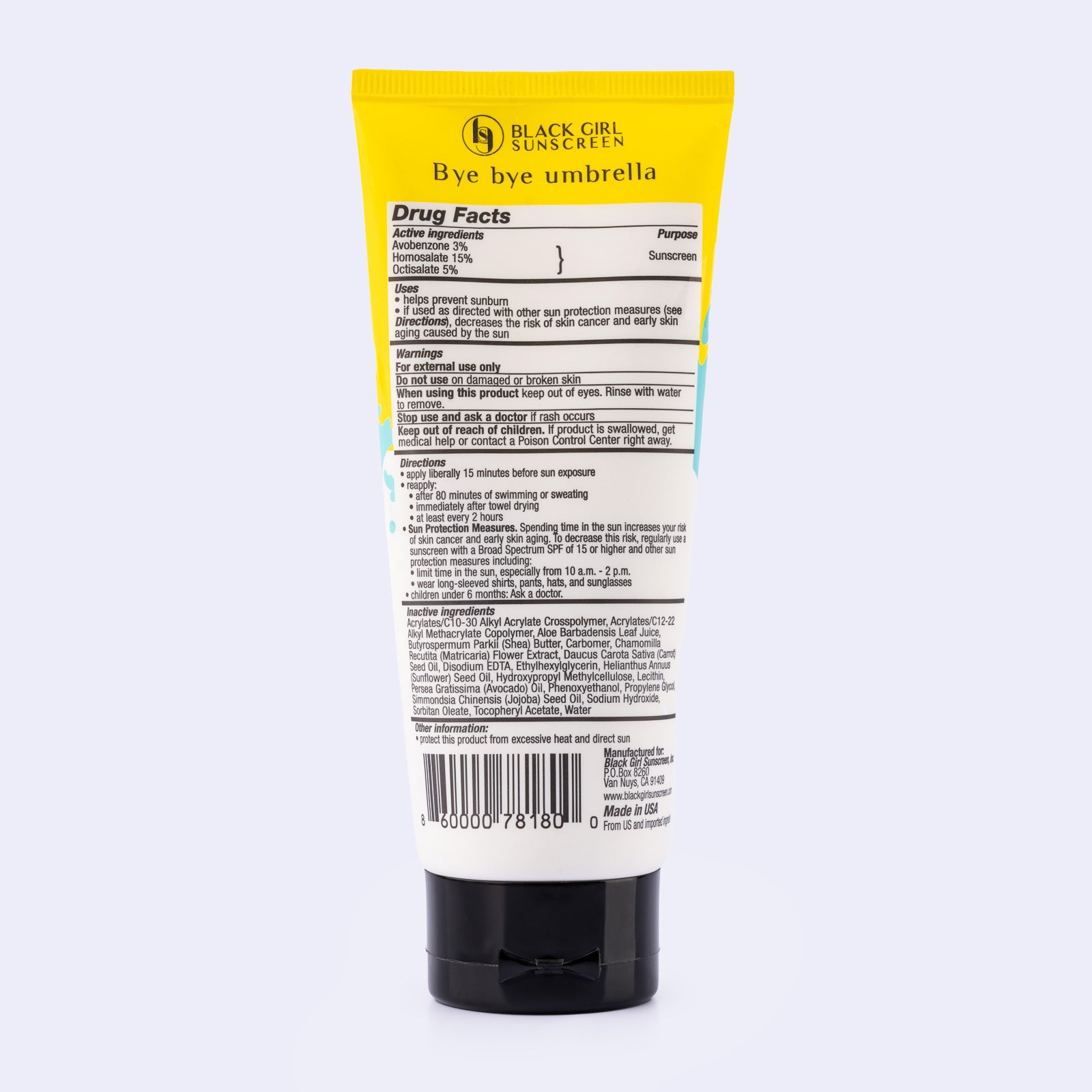 Black Girl Sunscreen Kids SPF 50