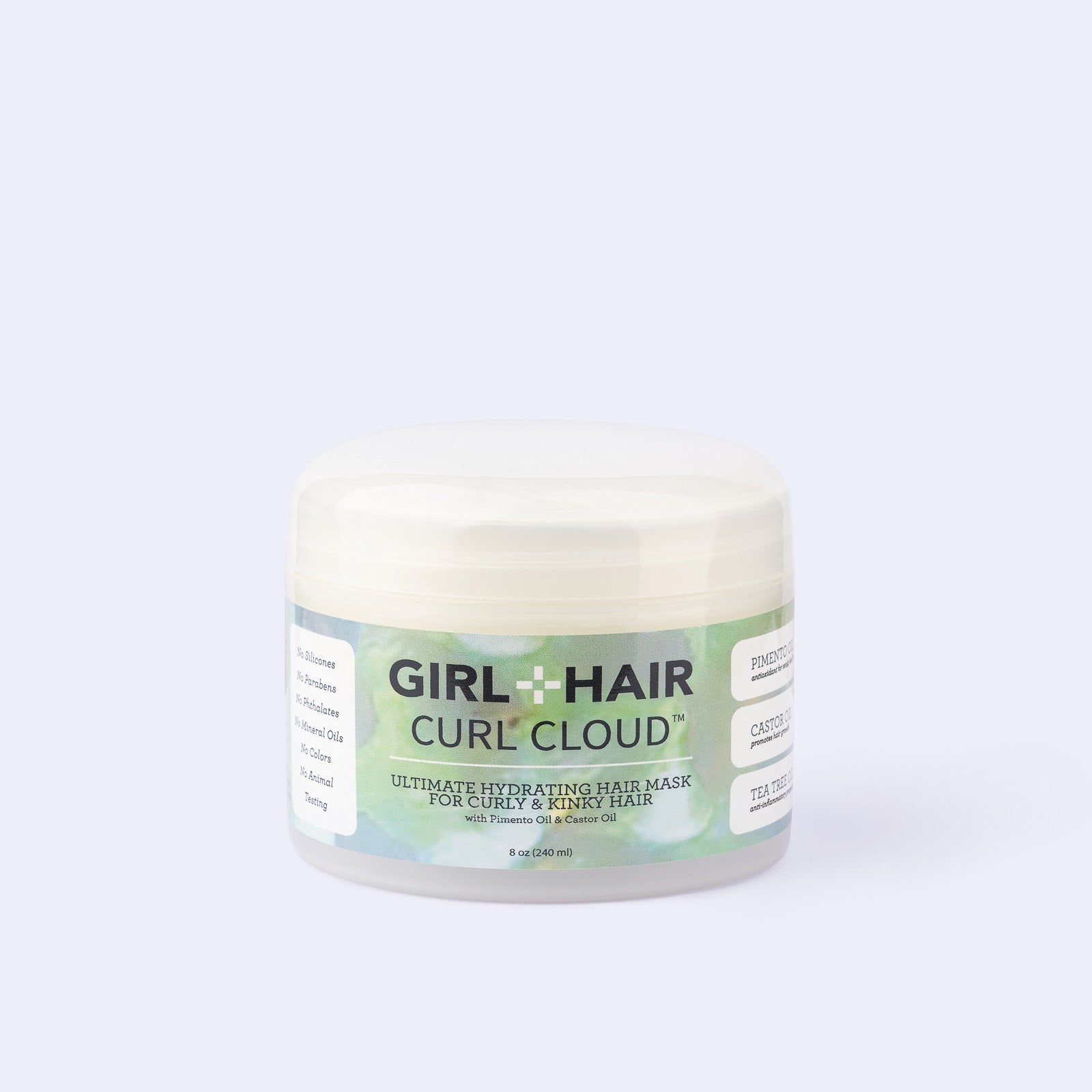 CURL CLOUD Super Hydrating Pimento and Castor Oil Hair Mask