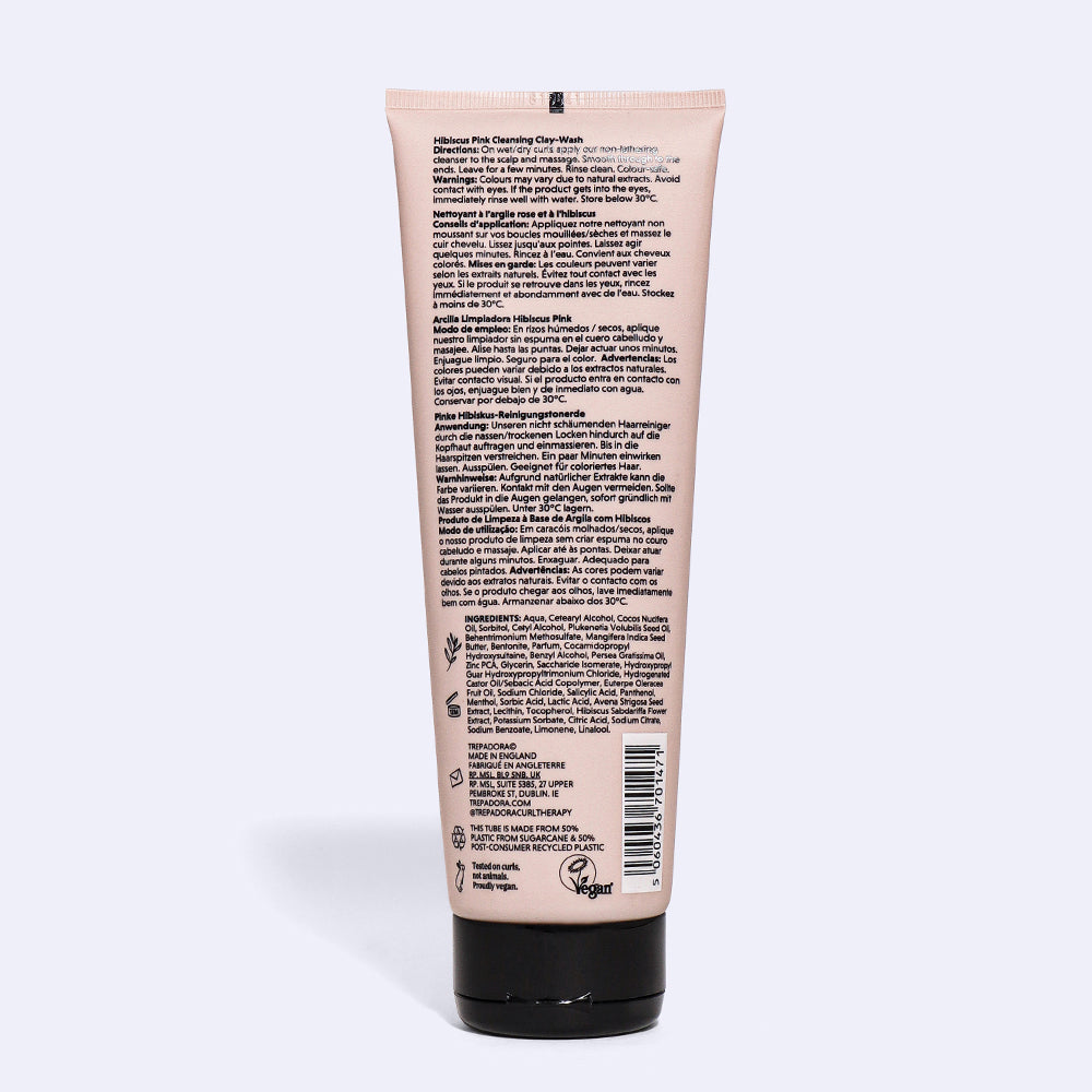 Hibiscus Pink Cleansing Clay-Wash