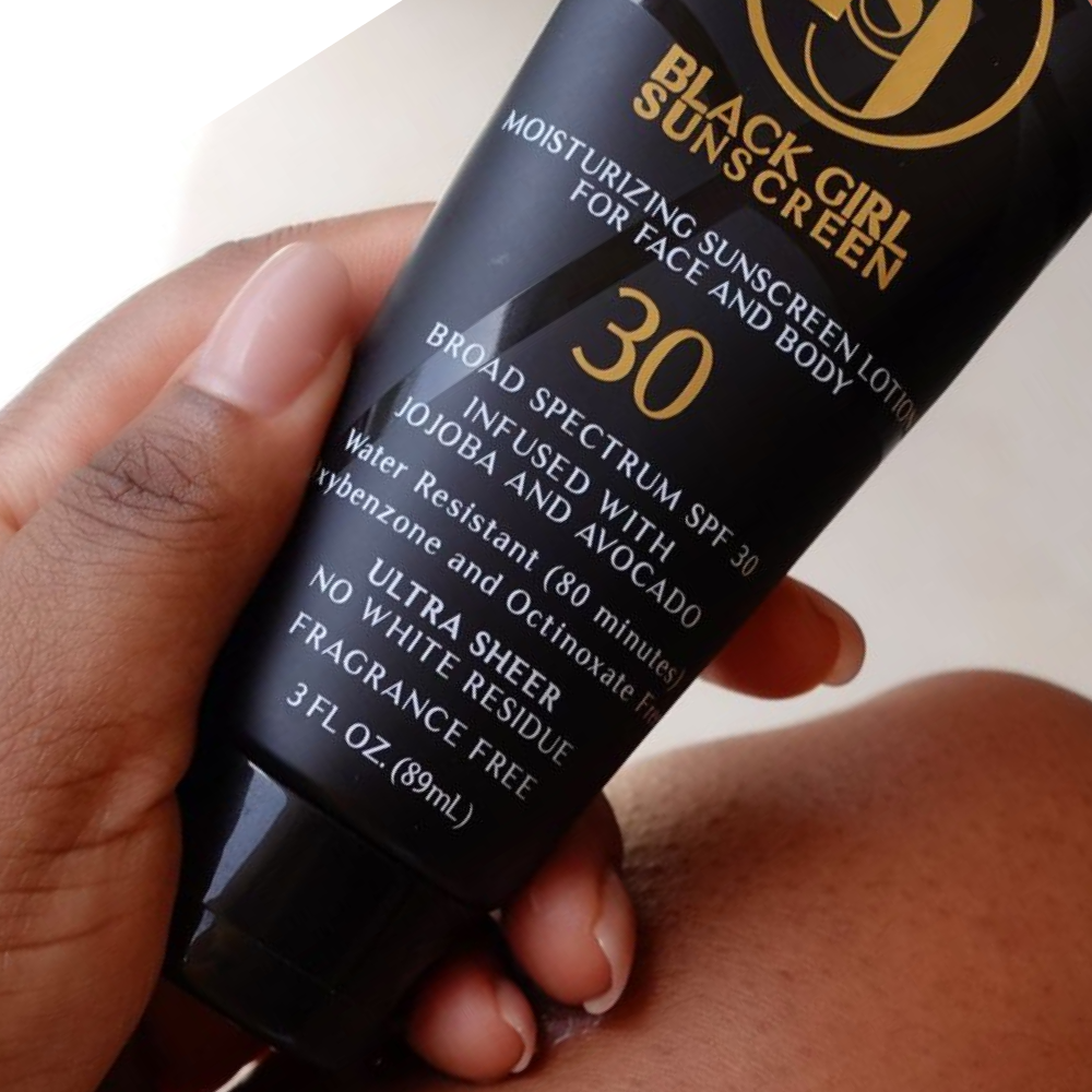 Black Girl Sunscreen Broad Spectrum Infused With Jojoba Oil - Spf 30 - 3 Fl  Oz : Target