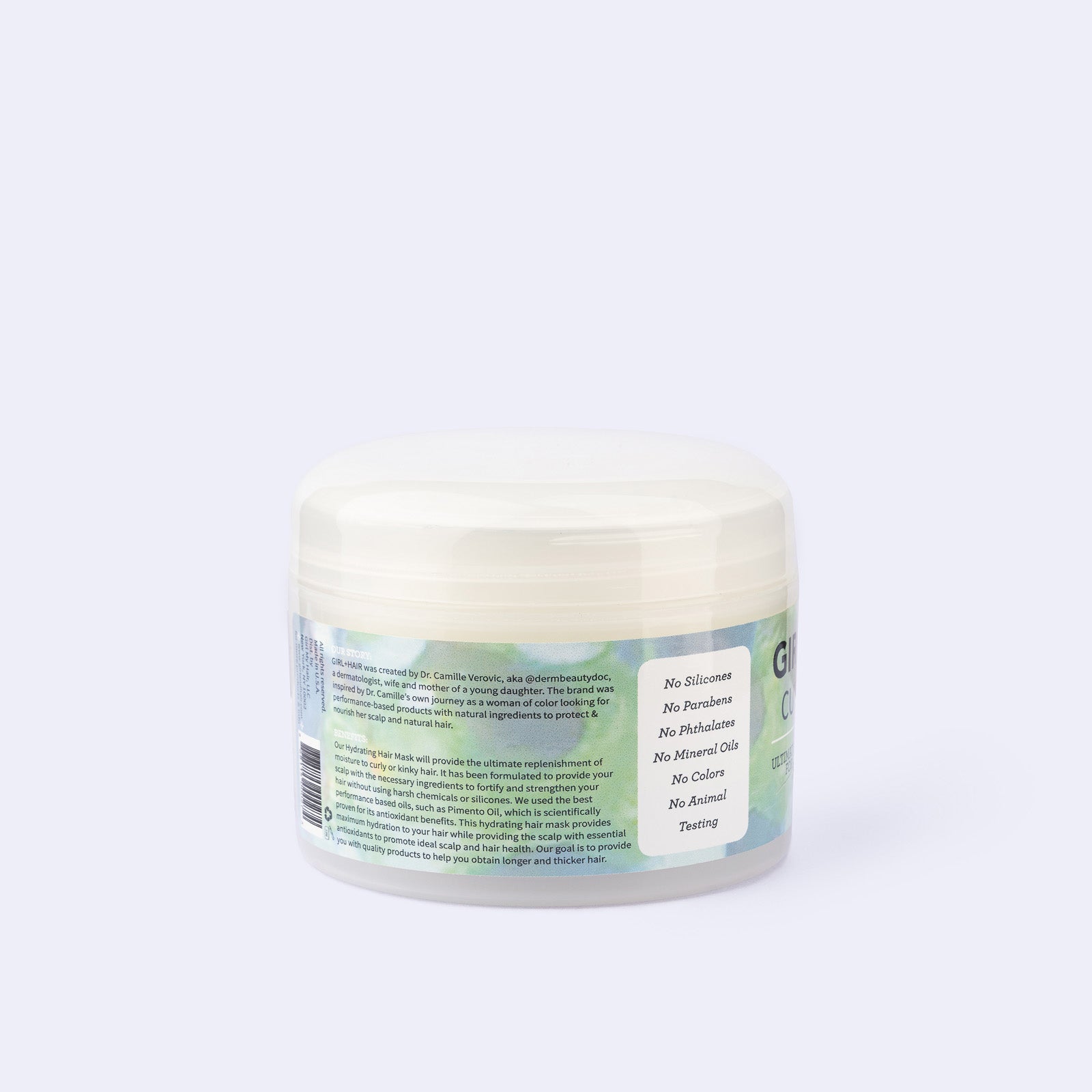 CURL CLOUD Super Hydrating Pimento and Castor Oil Hair Mask